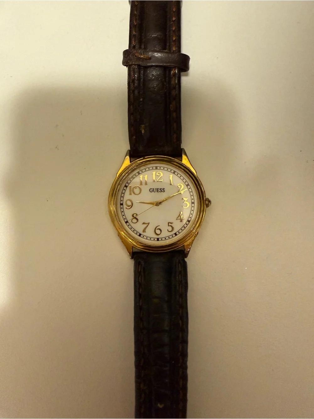 Vintage Guess 1994 Women’s Gold Tone Watch Needs Battery